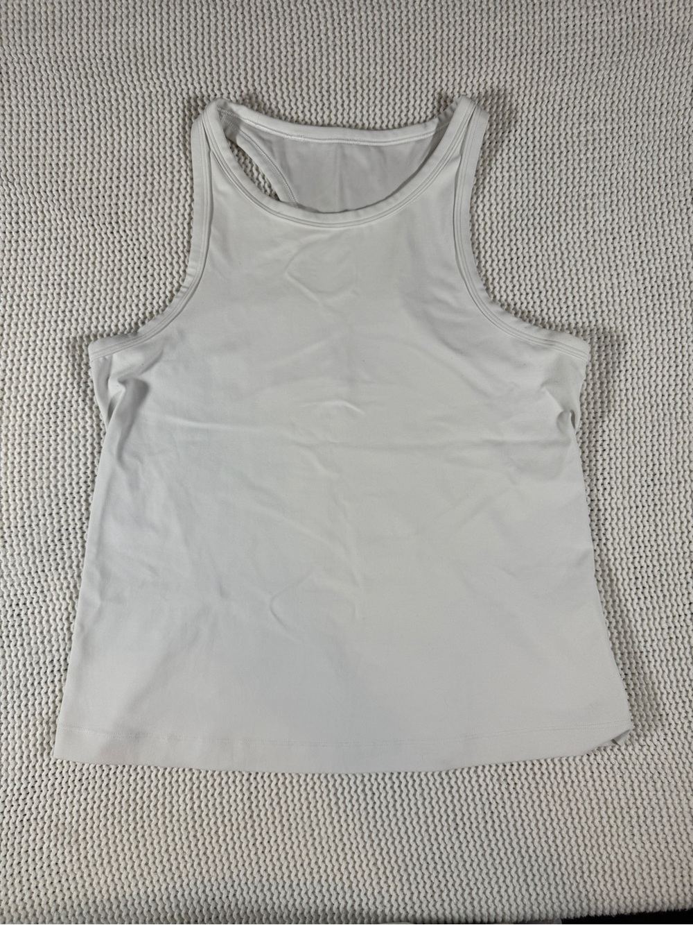 Lululemon Align™ Waist-Length Racerback Tank Top – White – Approx. Size 10